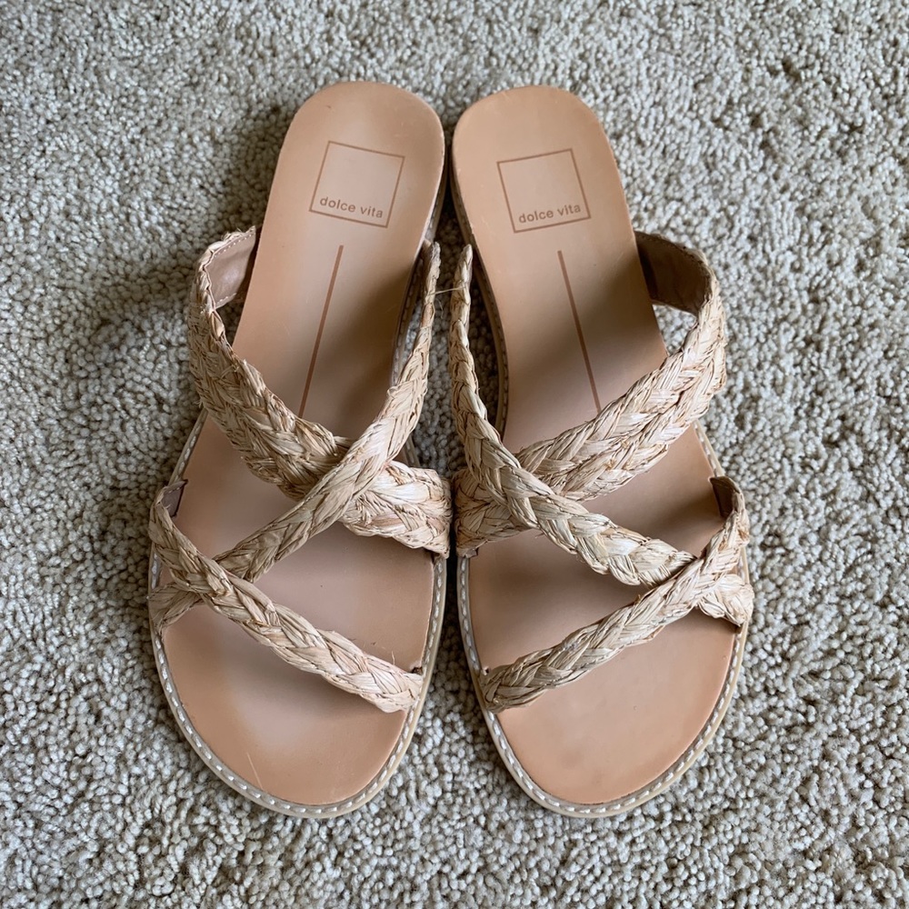 NEW Dolce Vita Woven Nebi Sandals